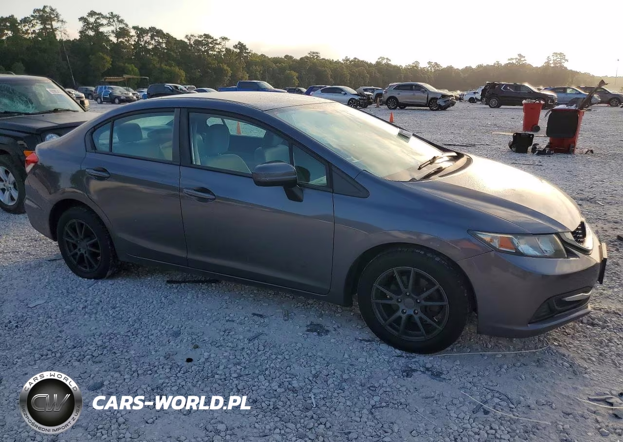 2014 Honda Civic Lx VIN:19XFB2F59EE025206 - 4