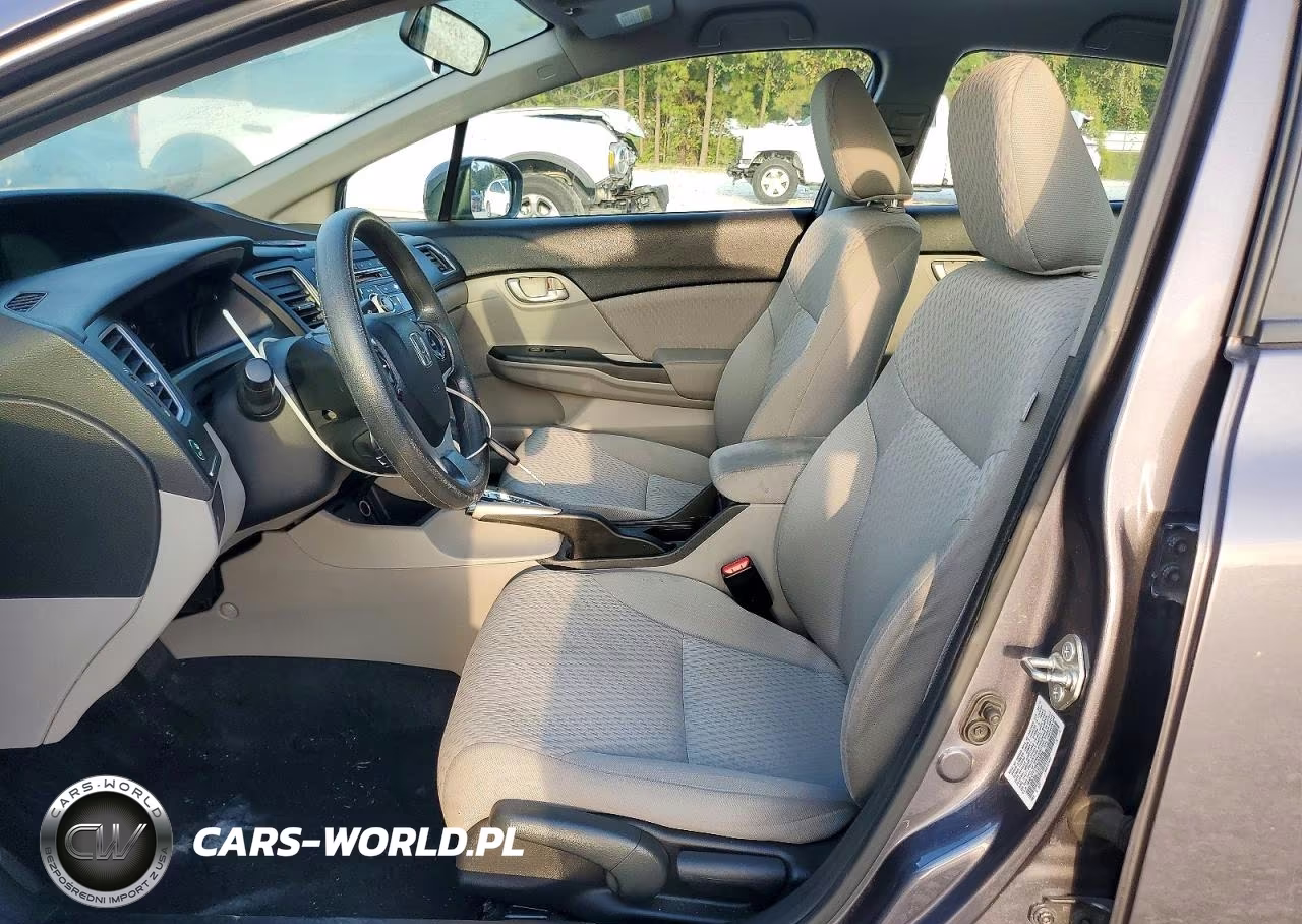 2014 Honda Civic Lx VIN:19XFB2F59EE025206 - 7