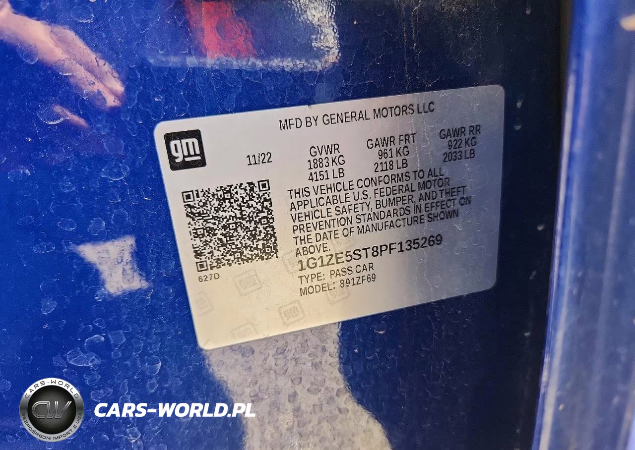 2023 Chevrolet Malibu Premier VIN:1G1ZE5ST8PF135269 - 12