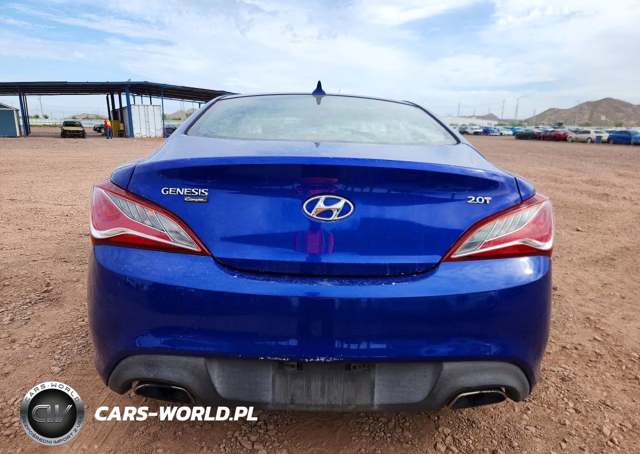 2013 Hyundai Genesis Coupe 2.0T VIN:KMHHT6KD6DU104497 - 6