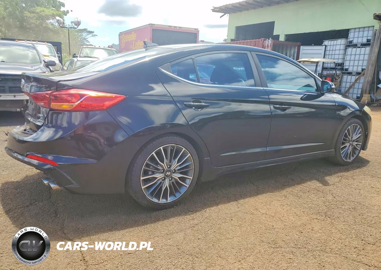 2018 Hyundai Elantra Sport VIN:KMHD04LB2JU456352 - 3