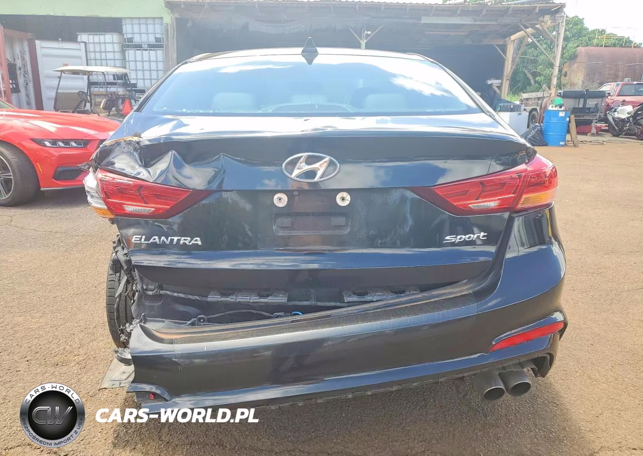 2018 Hyundai Elantra Sport VIN:KMHD04LB2JU456352 - 6