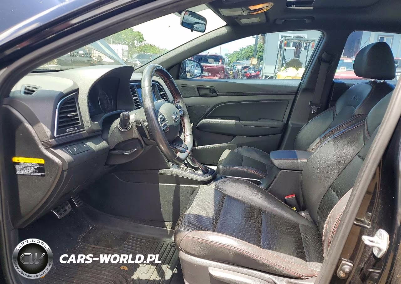 2018 Hyundai Elantra Sport VIN:KMHD04LB2JU456352 - 7