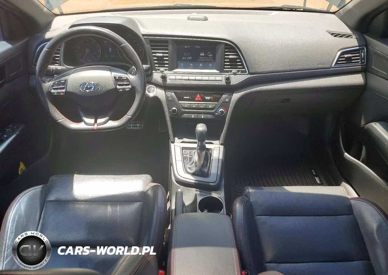 2018 Hyundai Elantra Sport VIN:KMHD04LB2JU456352 - 8