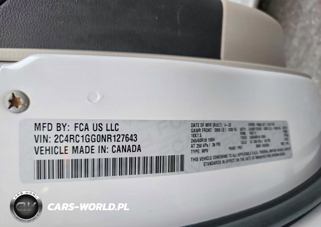 2022 Chrysler Pacifica Limited VIN:2C4RC1GG0NR127643 - 13