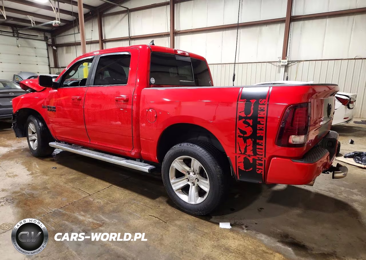 2016 Ram 1500 Sport VIN:1C6RR7MT0GS235787 - 2