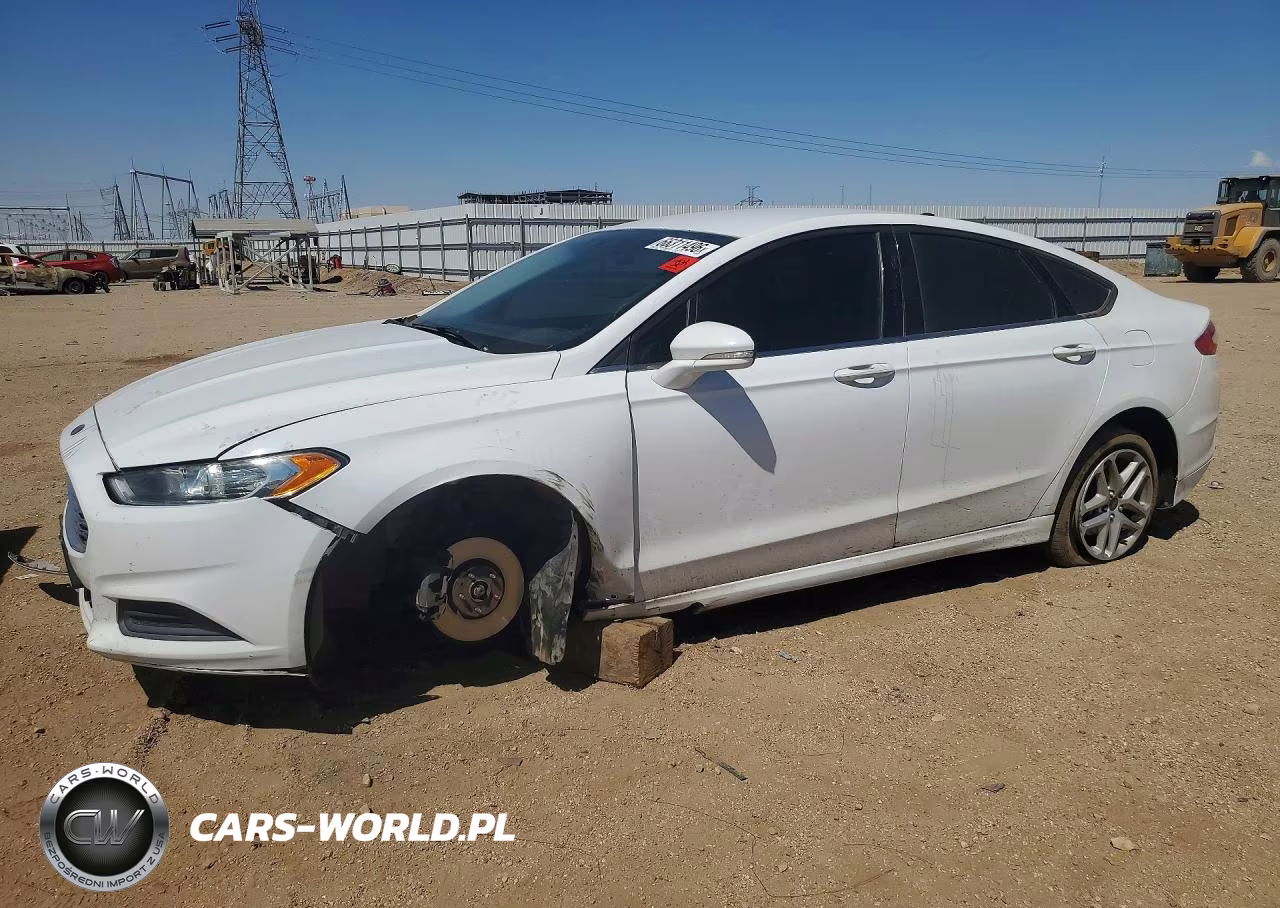2013 Ford Fusion Se VIN:3FA6P0HR4DR371196 - 1