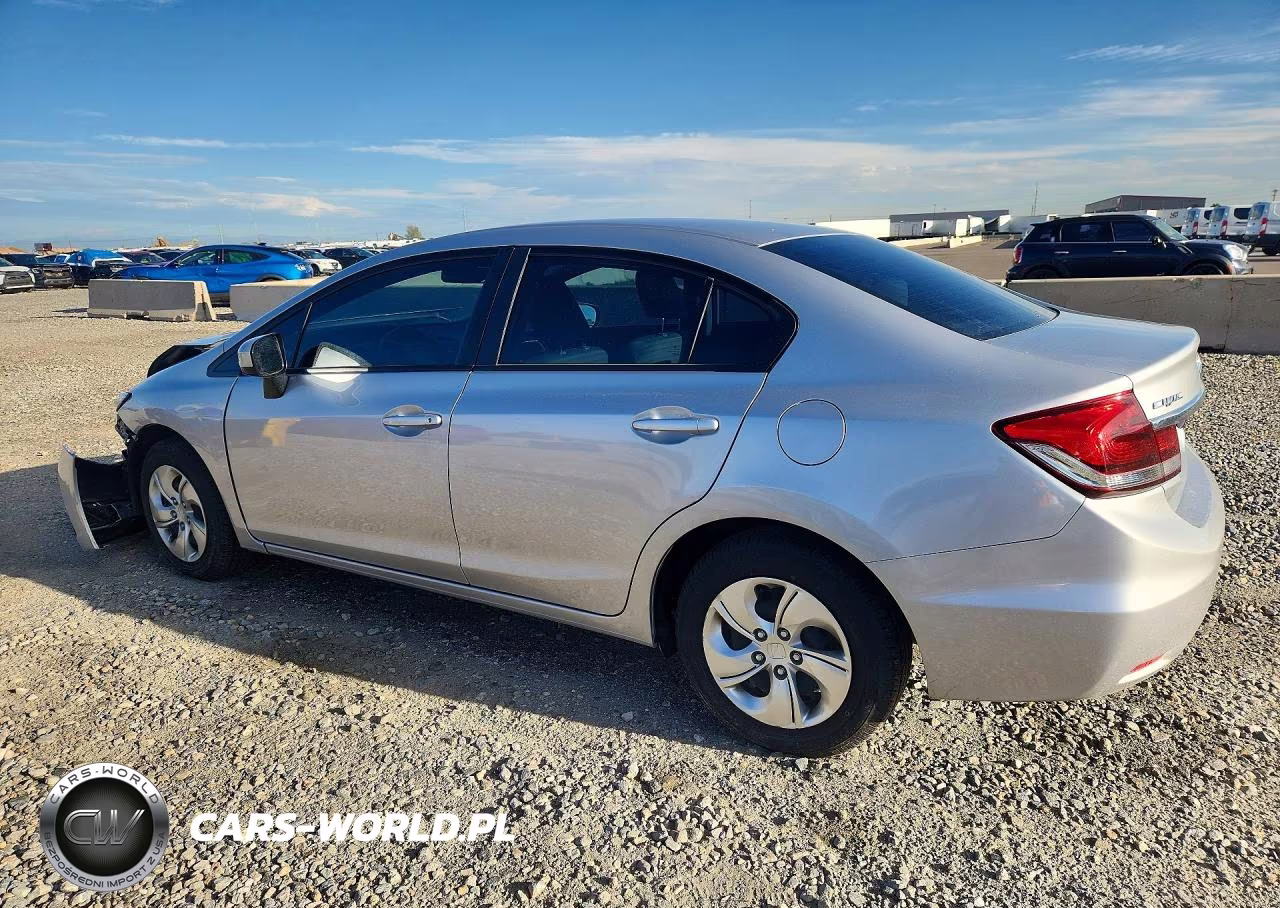 2014 Honda Civic Lx VIN:2HGFB2F53EH500032 - 2