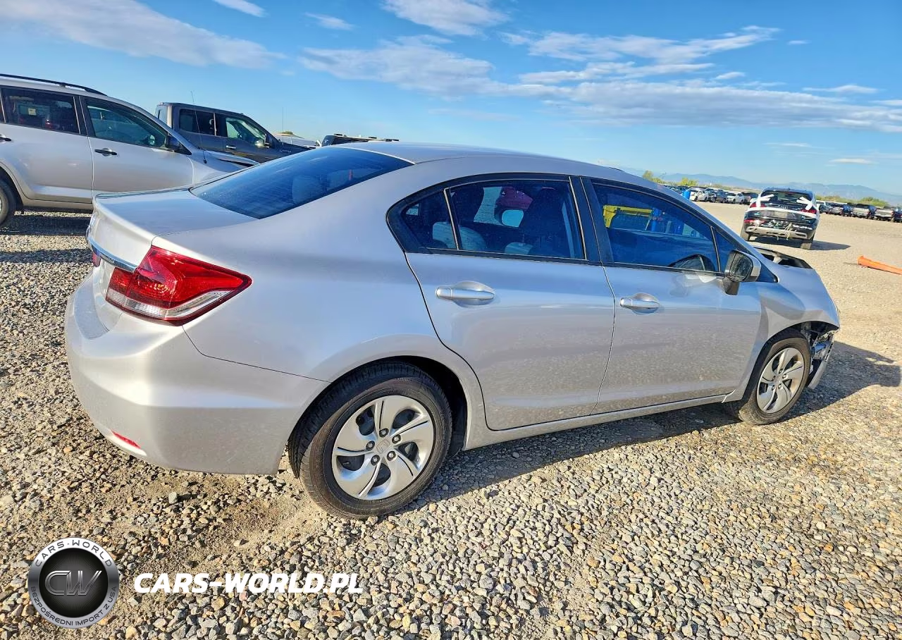 2014 Honda Civic Lx VIN:2HGFB2F53EH500032 - 3