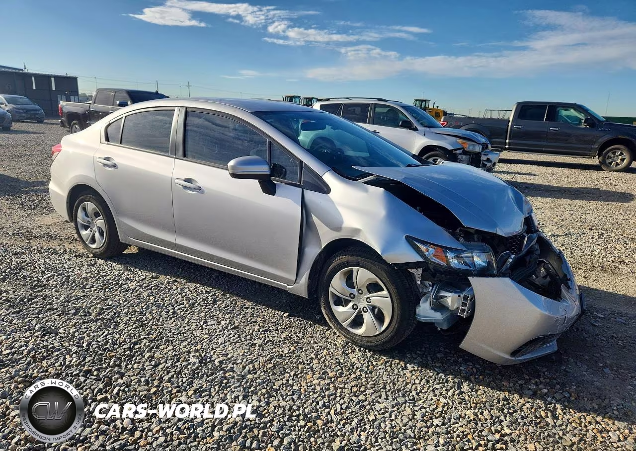 2014 Honda Civic Lx VIN:2HGFB2F53EH500032 - 4