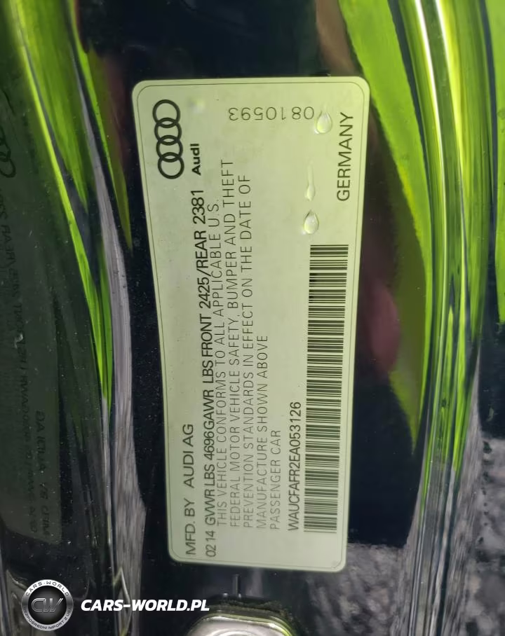 2014 Audi A5 Premium VIN:WAUCFAFR2EA053126 - 12