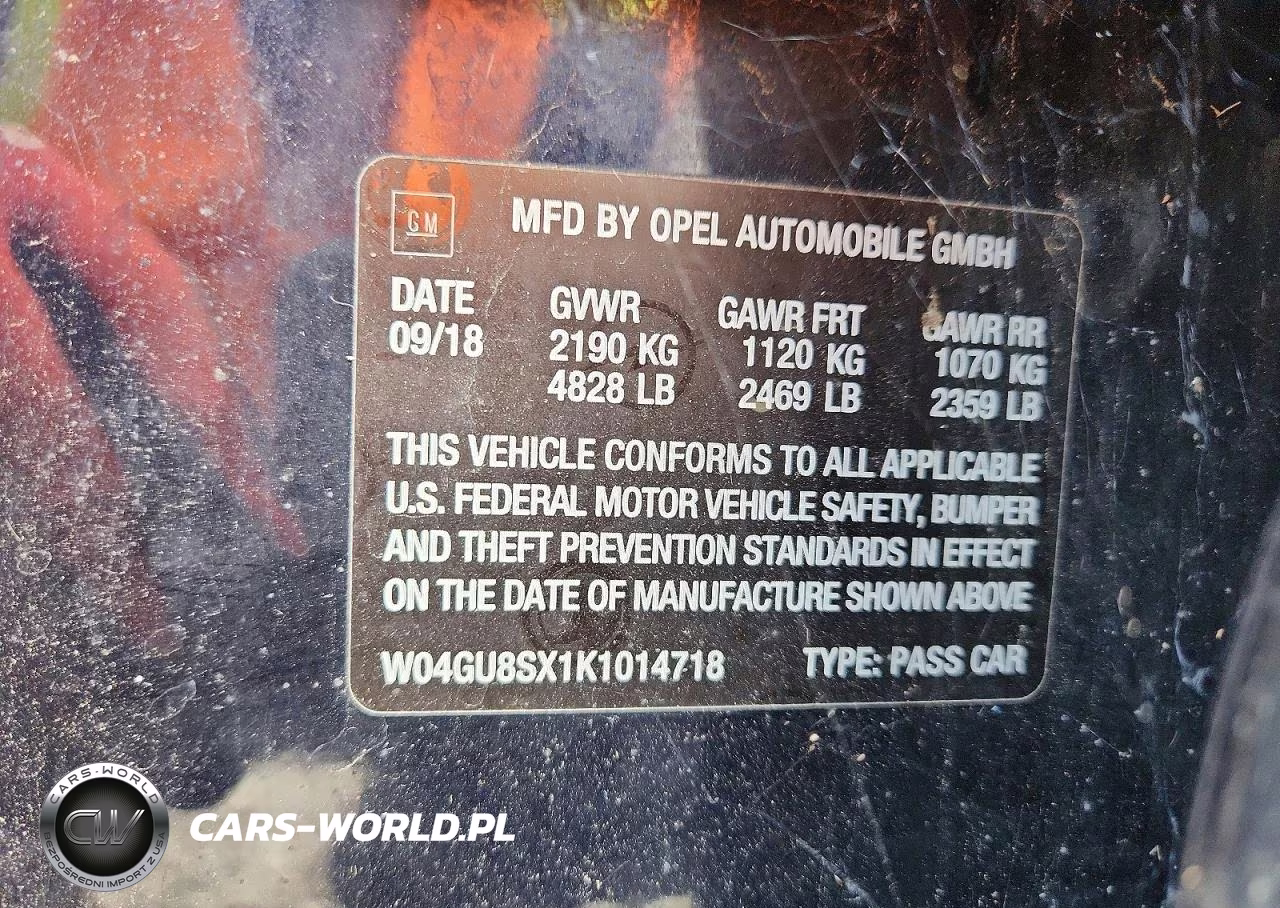 2019 Buick Regal Tourx Preferred VIN:W04GU8SX1K1014718 - 12