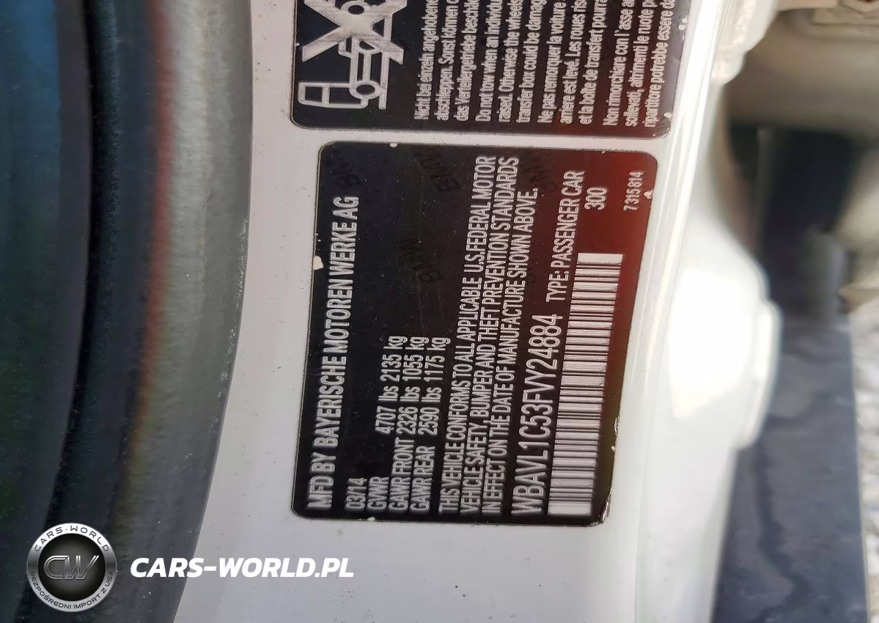 2015 BMW X1 xDrive28I VIN:WBAVL1C53FVY24884 - 13