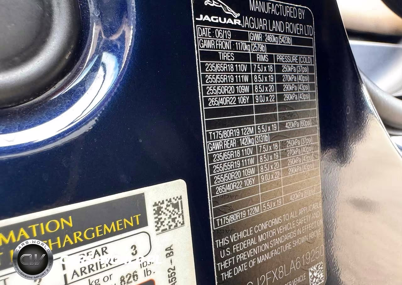 2020 Jaguar F-Pace Premium VIN:SADCJ2FX8LA619250 - 15