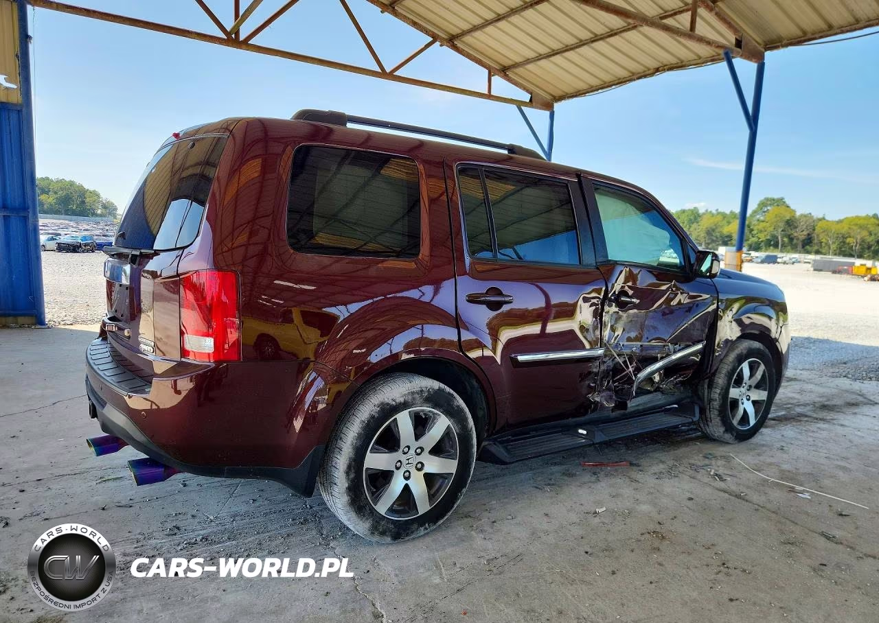 HONDA PILOT TOUR VIN:5FNYF4H90DB017383 - 3