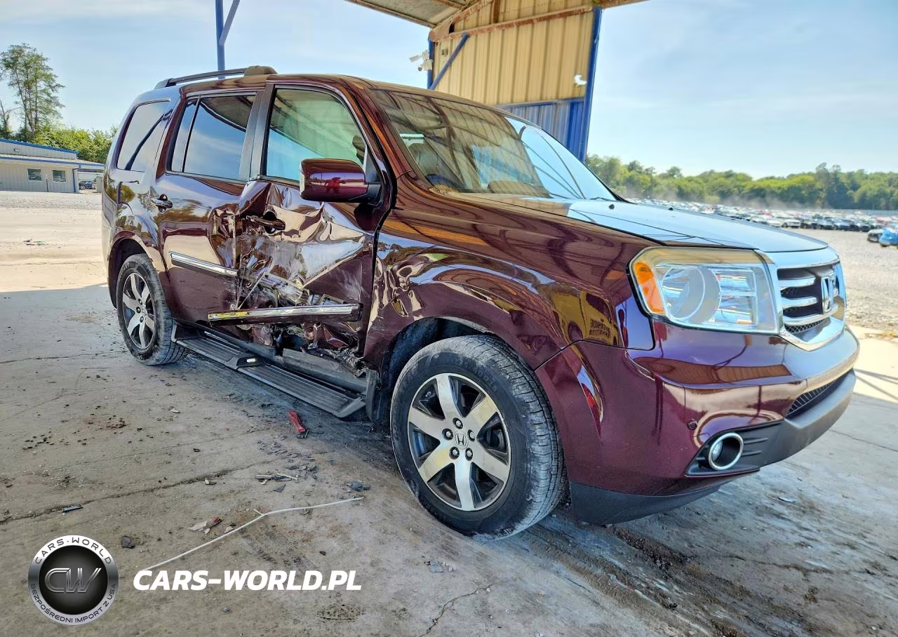 HONDA PILOT TOUR VIN:5FNYF4H90DB017383 - 4