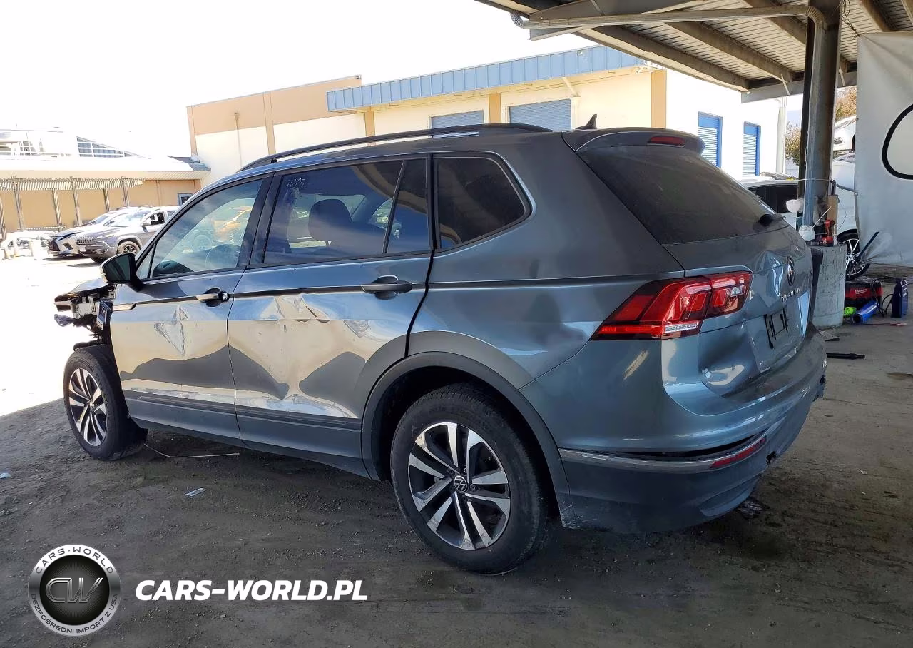 2022 Volkswagen Tiguan S VIN:3VV1B7AX3NM075896 - 2