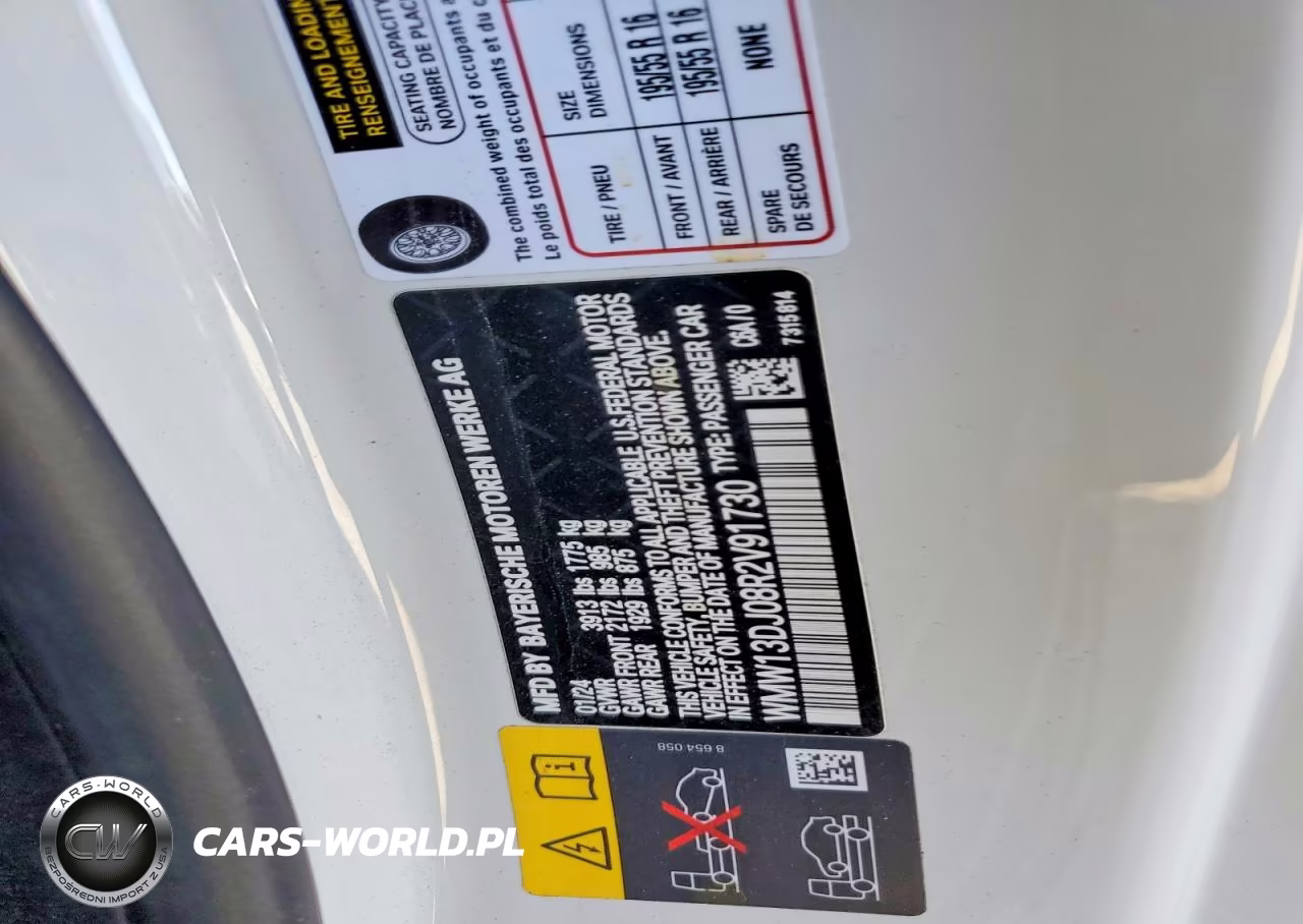2024 Mini Cooper Se VIN:WMW13DJ08R2V91730 - 13