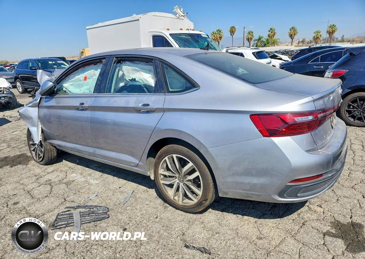 2025 Volkswagen Jetta Se VIN:3VW7X7BU4SM017044 - 2