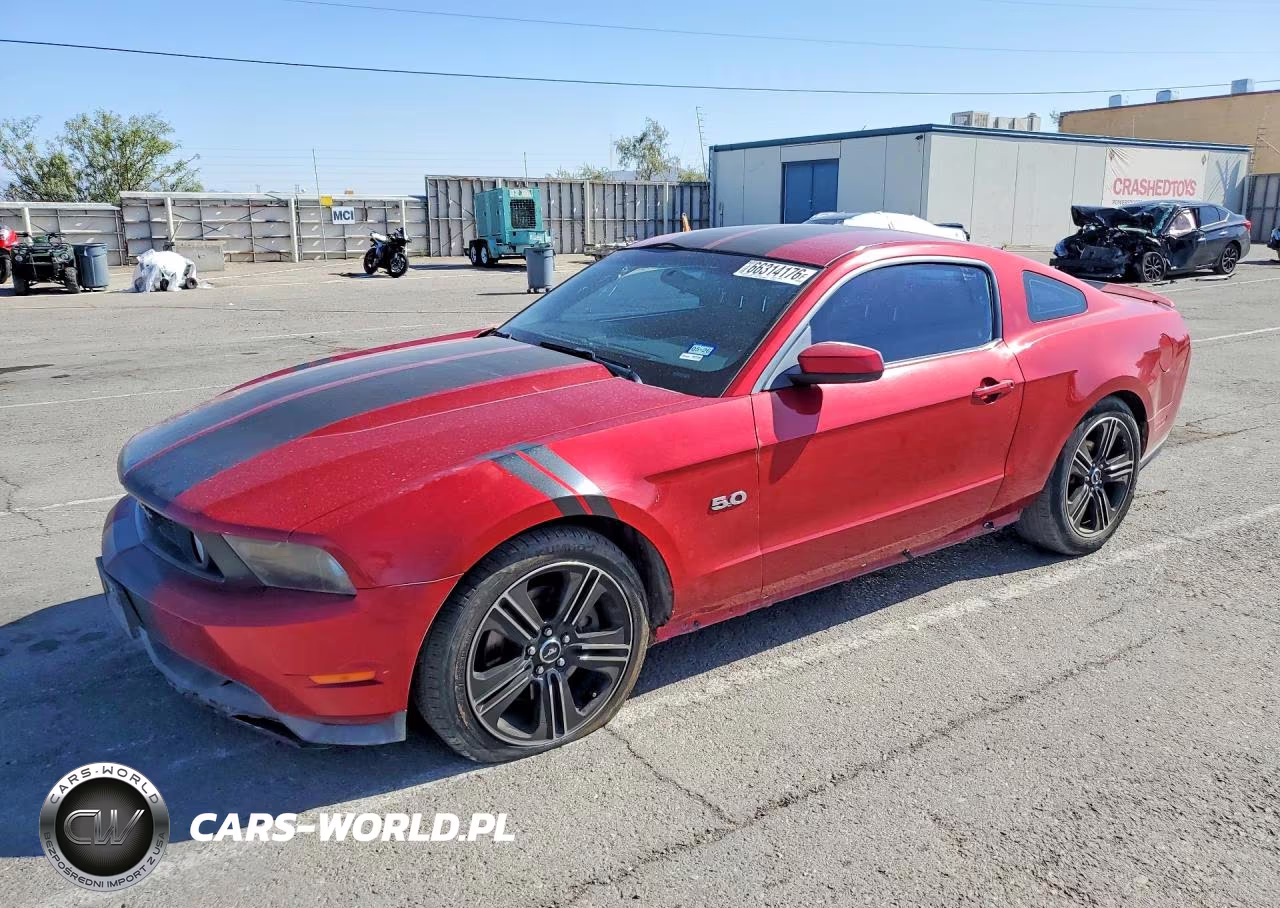2012 Ford Mustang Gt VIN:1ZVBP8CF0C5263449 - 1