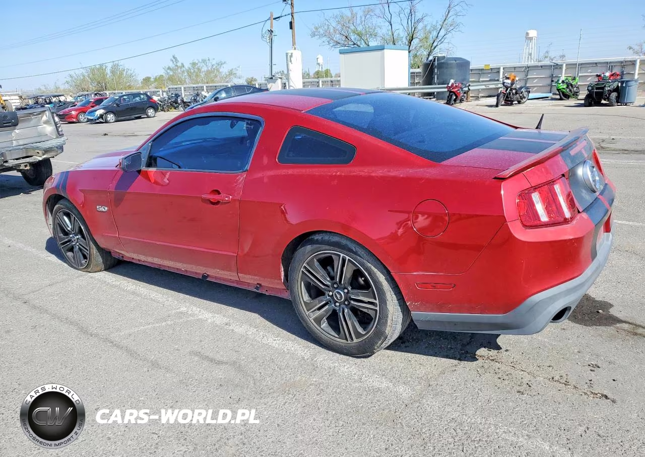 2012 Ford Mustang Gt VIN:1ZVBP8CF0C5263449 - 2