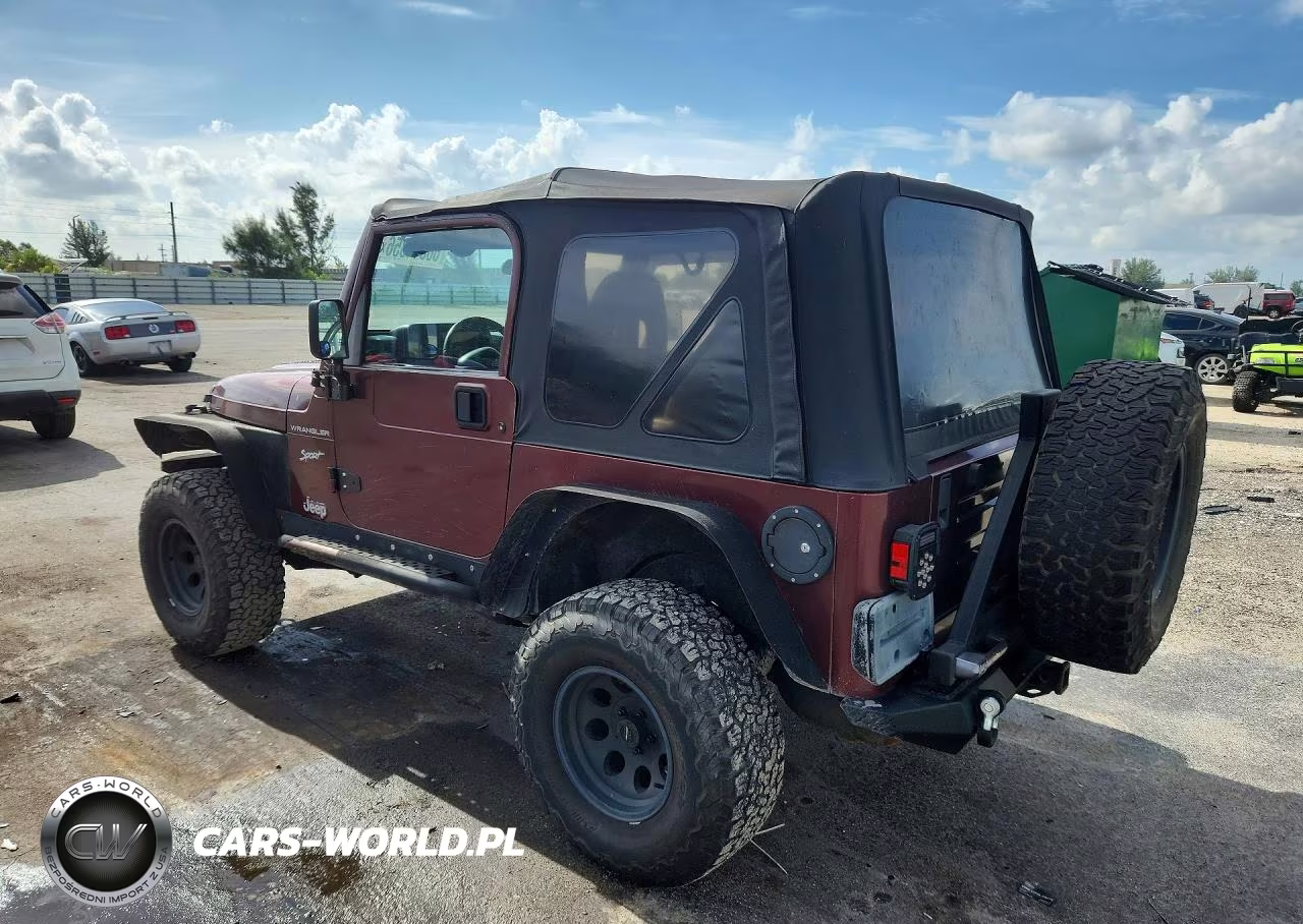2002 Jeep Wrangler Sport VIN:1J4FA49S72P710102 - 2