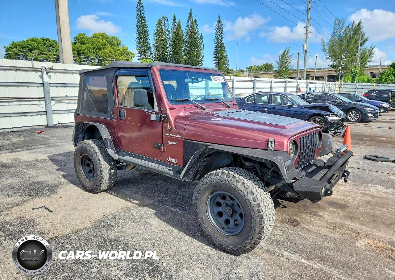 2002 Jeep Wrangler Sport VIN:1J4FA49S72P710102 - 4