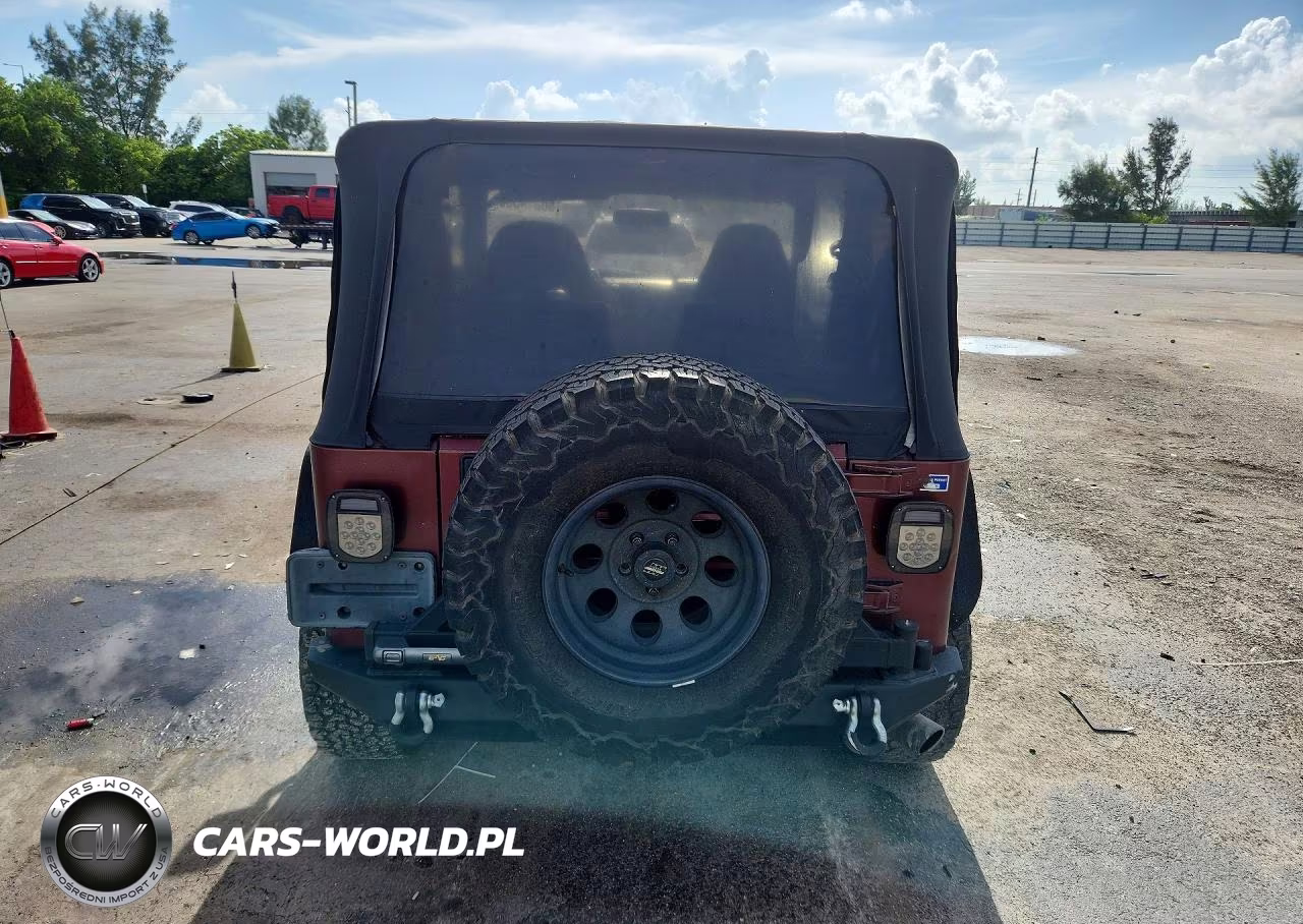 2002 Jeep Wrangler Sport VIN:1J4FA49S72P710102 - 6