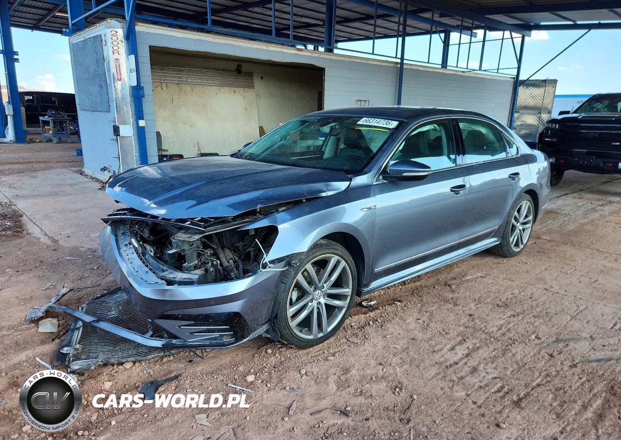 2019 Volkswagen Passat Se R-Line VIN:1VWMA7A36KC010384 - 1