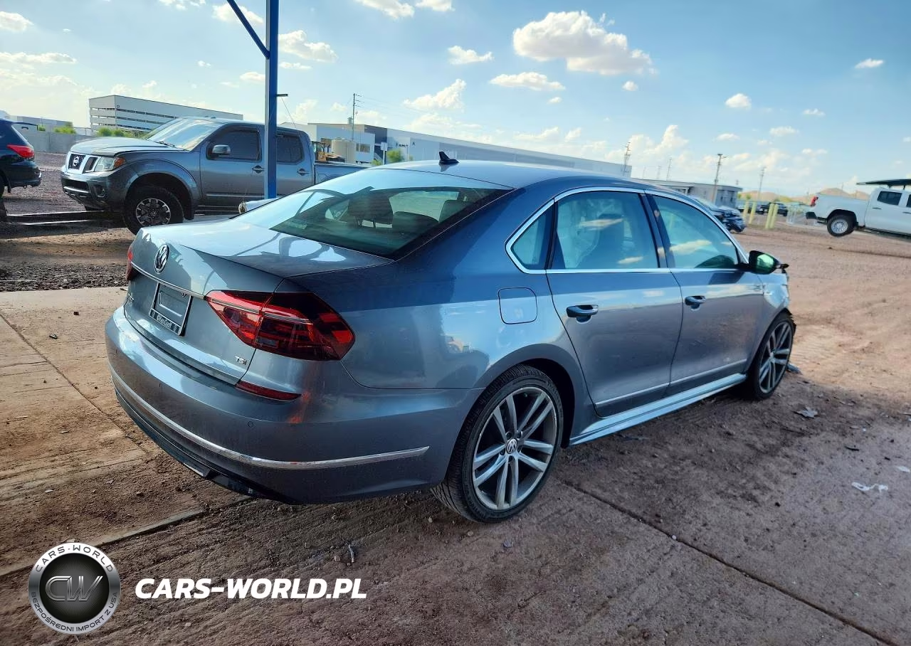 2019 Volkswagen Passat Se R-Line VIN:1VWMA7A36KC010384 - 3