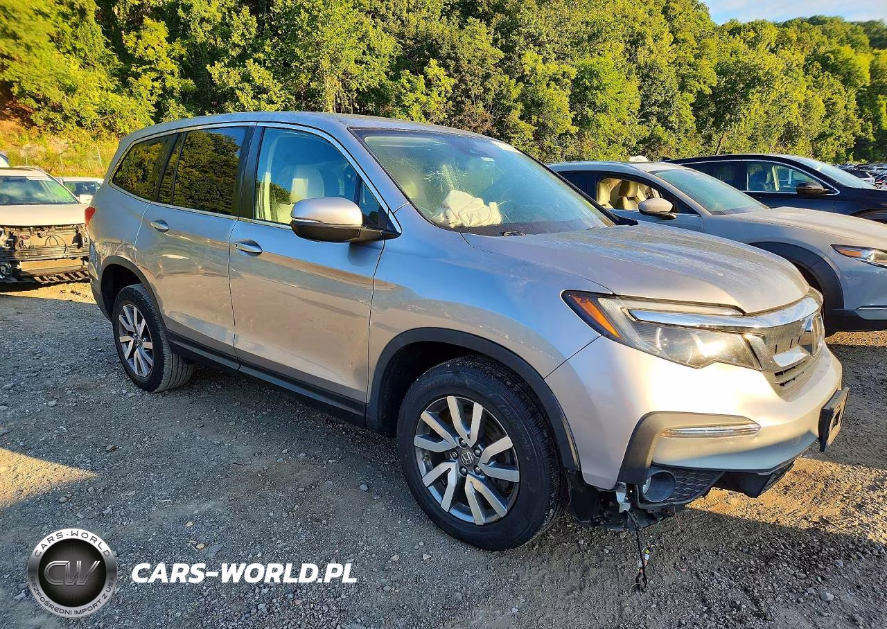 2021 Honda Pilot Ex VIN:5FNYF6H39MB053564 - 4