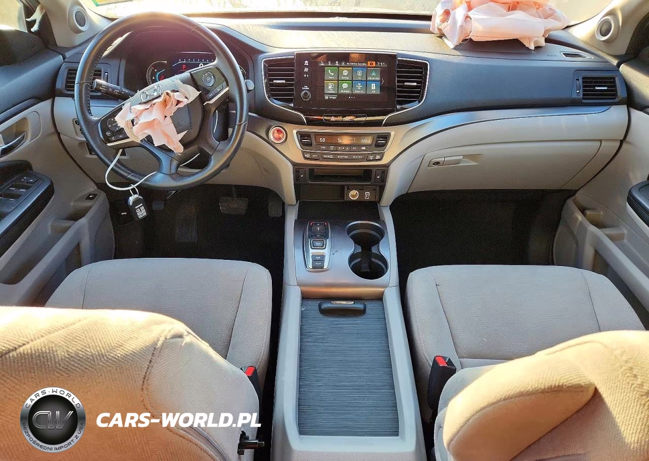 2021 Honda Pilot Ex VIN:5FNYF6H39MB053564 - 8