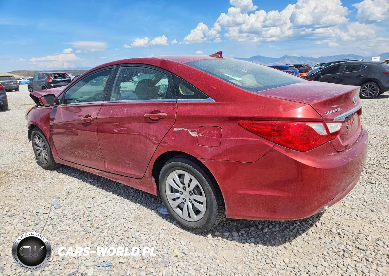 2012 Hyundai Sonata Gls VIN:5NPEB4AC2CH423377 - 2