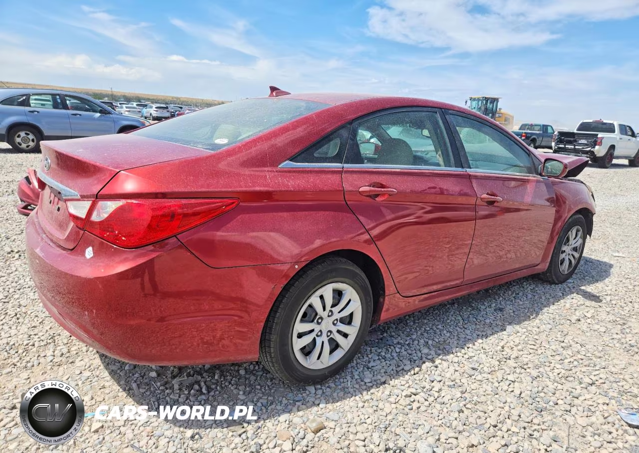 2012 Hyundai Sonata Gls VIN:5NPEB4AC2CH423377 - 3