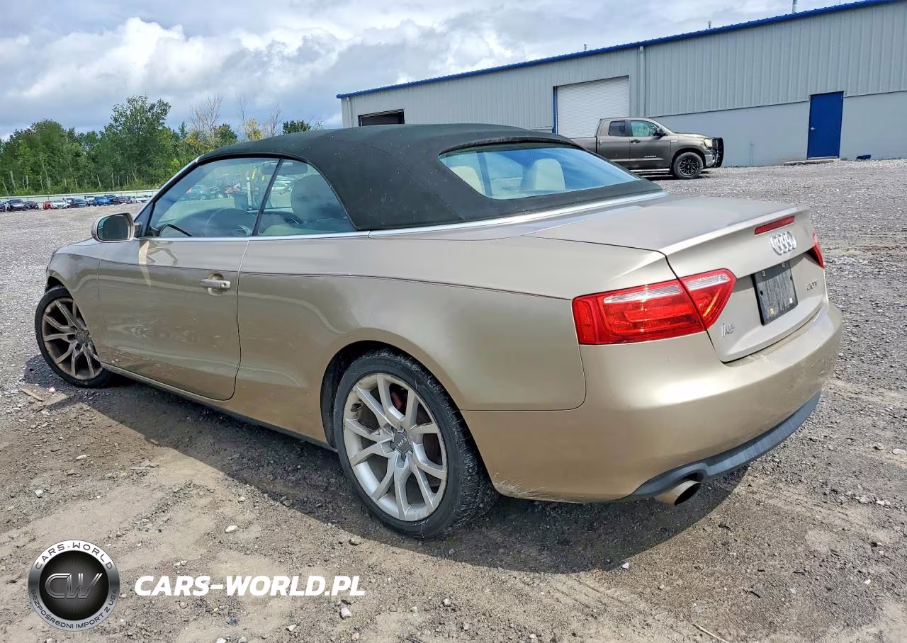 2010 Audi A5 Premium VIN:WAUAFAFH6AN010958 - 2