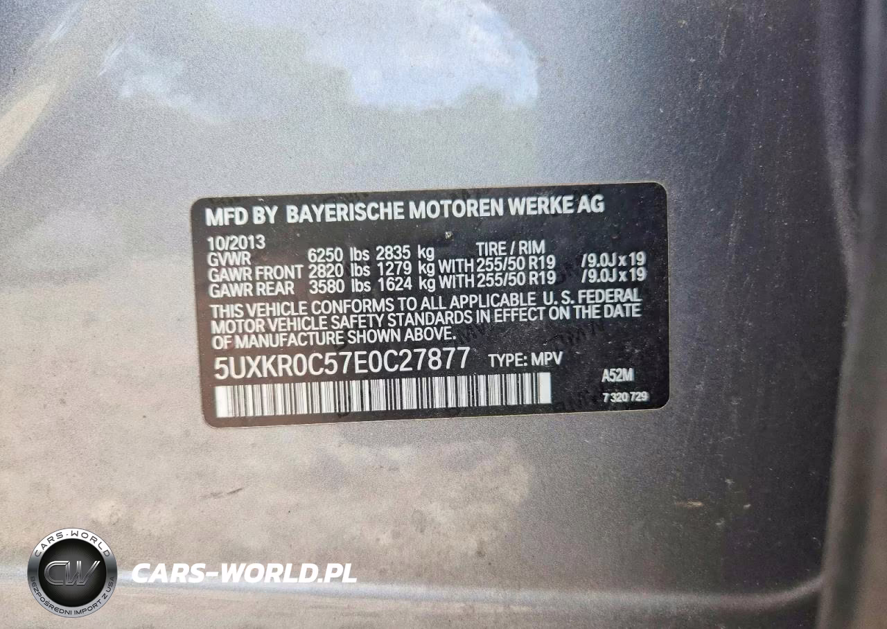 2014 BMW 5 Series VIN:5UXKR0C57E0C27877 - 12