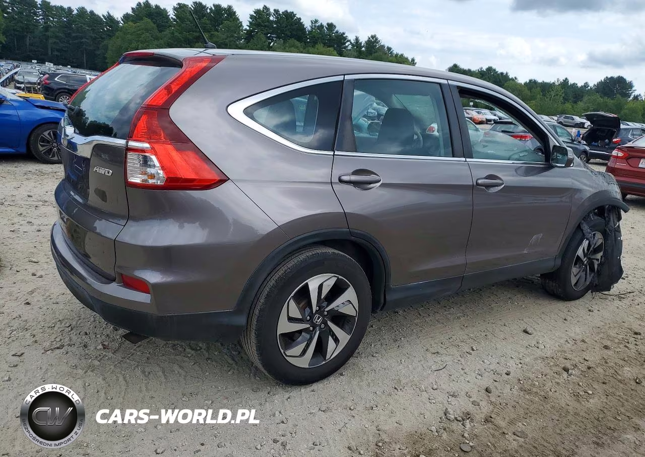 2015 Honda Cr-V Lx VIN:5J6RM4H37FL099676 - 3