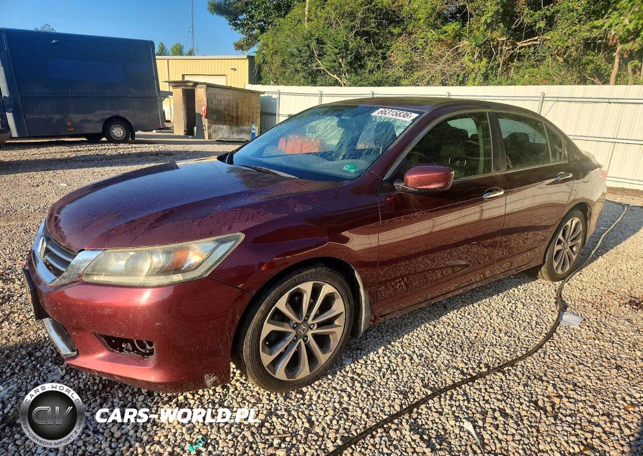 2014 Honda Accord Sport VIN:1HGCR2F54EA055491 - 1
