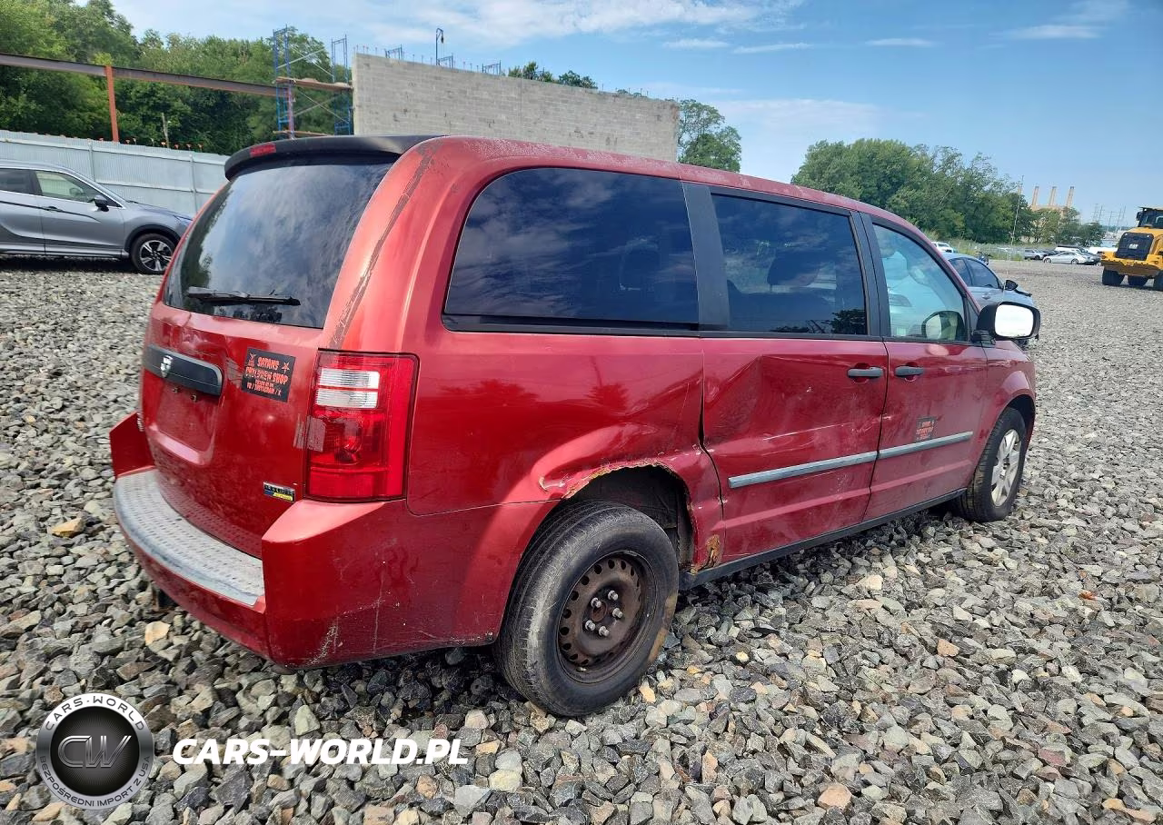 2008 Dodge Grand Caravan Se VIN:2D8HN44H58R679665 - 3