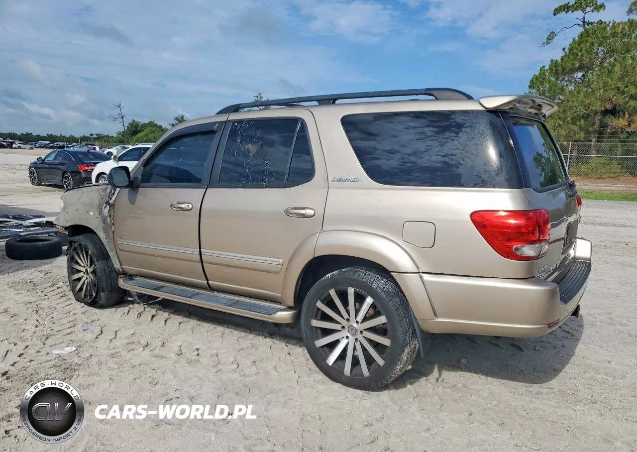 2007 Toyota Sequoia Limited VIN:5TDBT48AX7S292350 - 2
