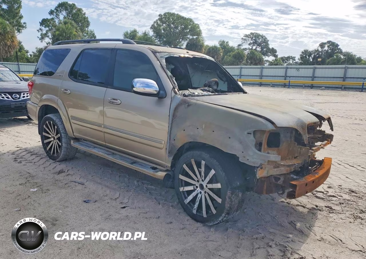 2007 Toyota Sequoia Limited VIN:5TDBT48AX7S292350 - 4