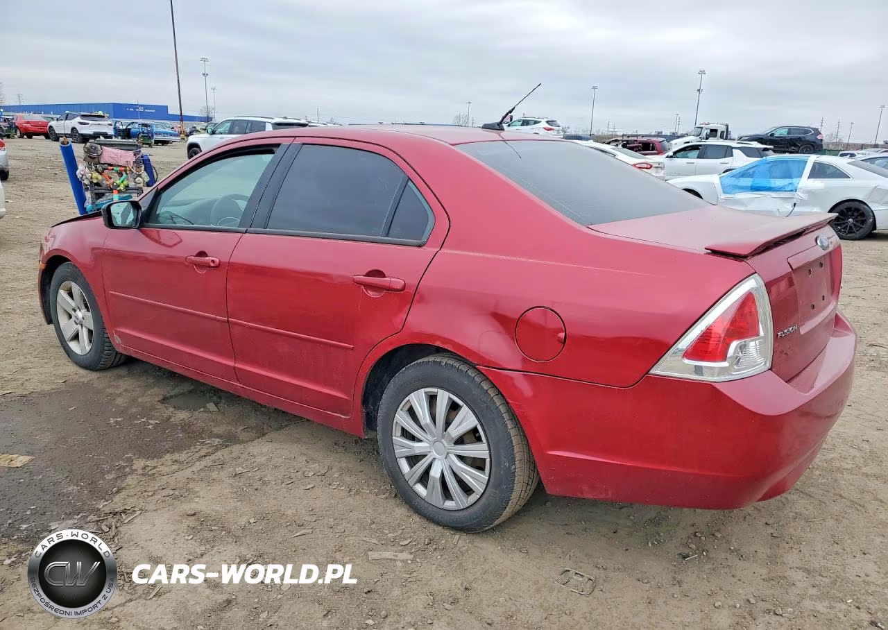 2008 Ford Fusion Se VIN:3FAHP07Z88R150507 - 2