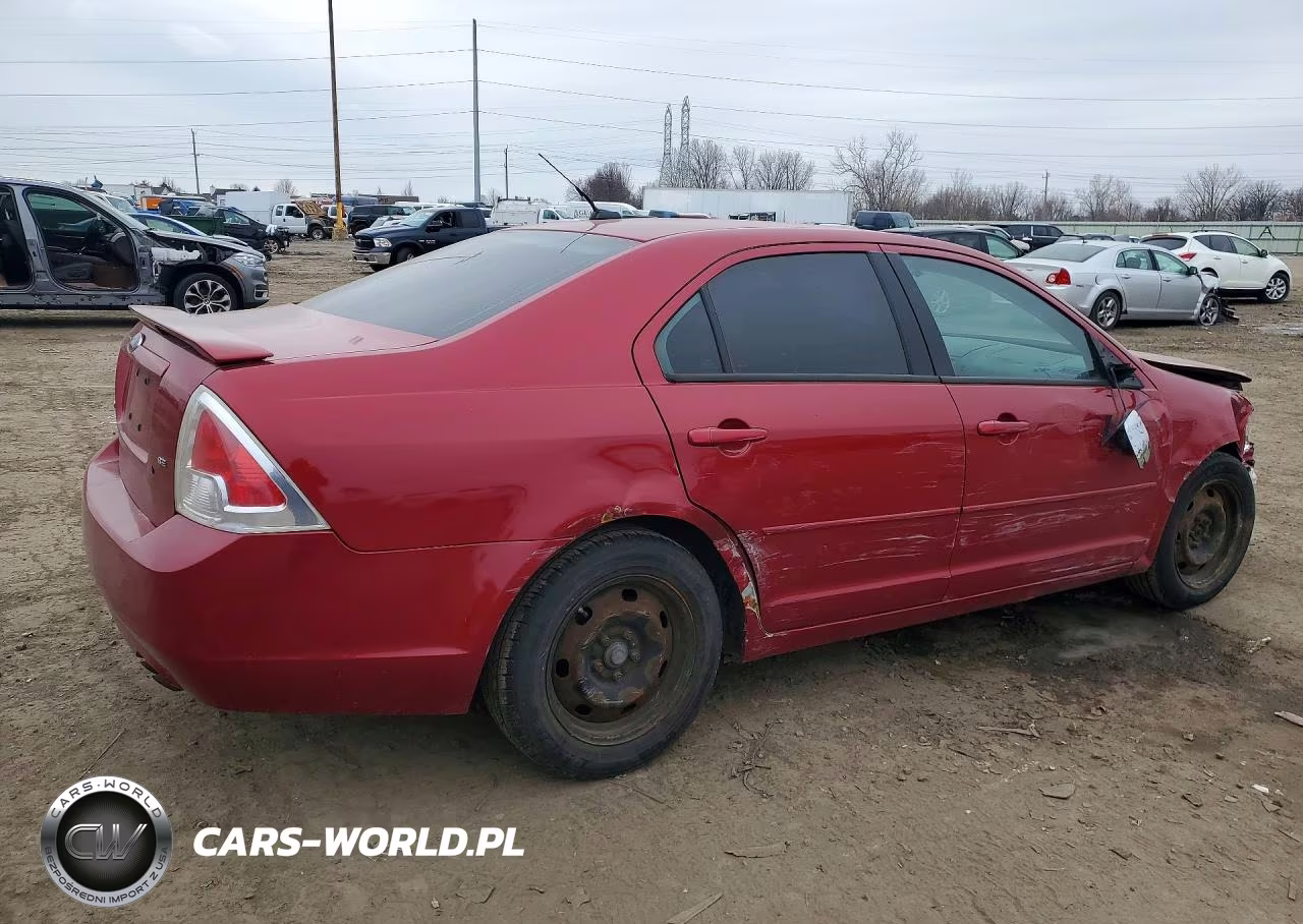 2008 Ford Fusion Se VIN:3FAHP07Z88R150507 - 3