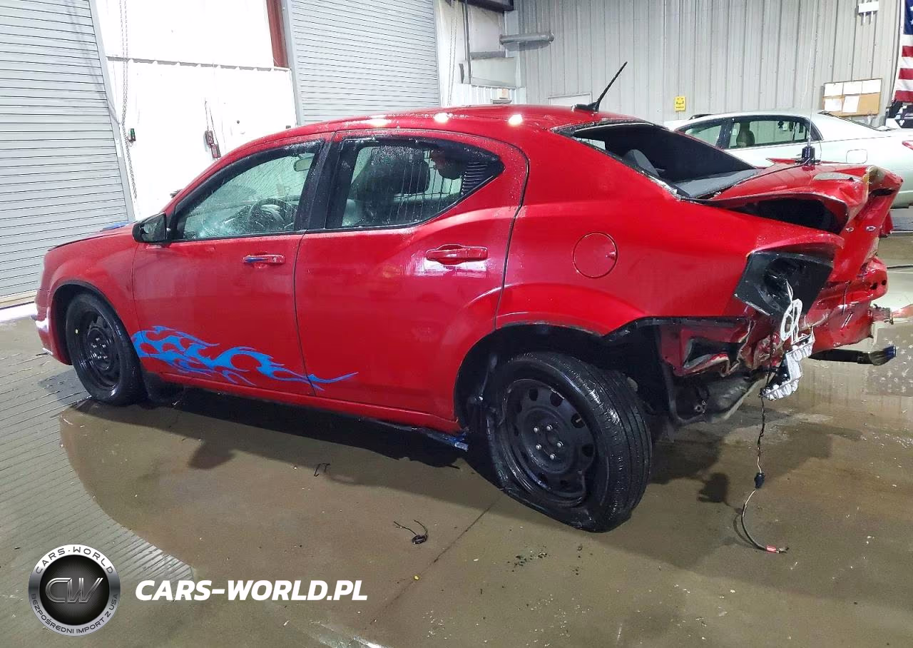 2013 Dodg Avenger Se VIN:1C3CDZAB8DN753388 - 2