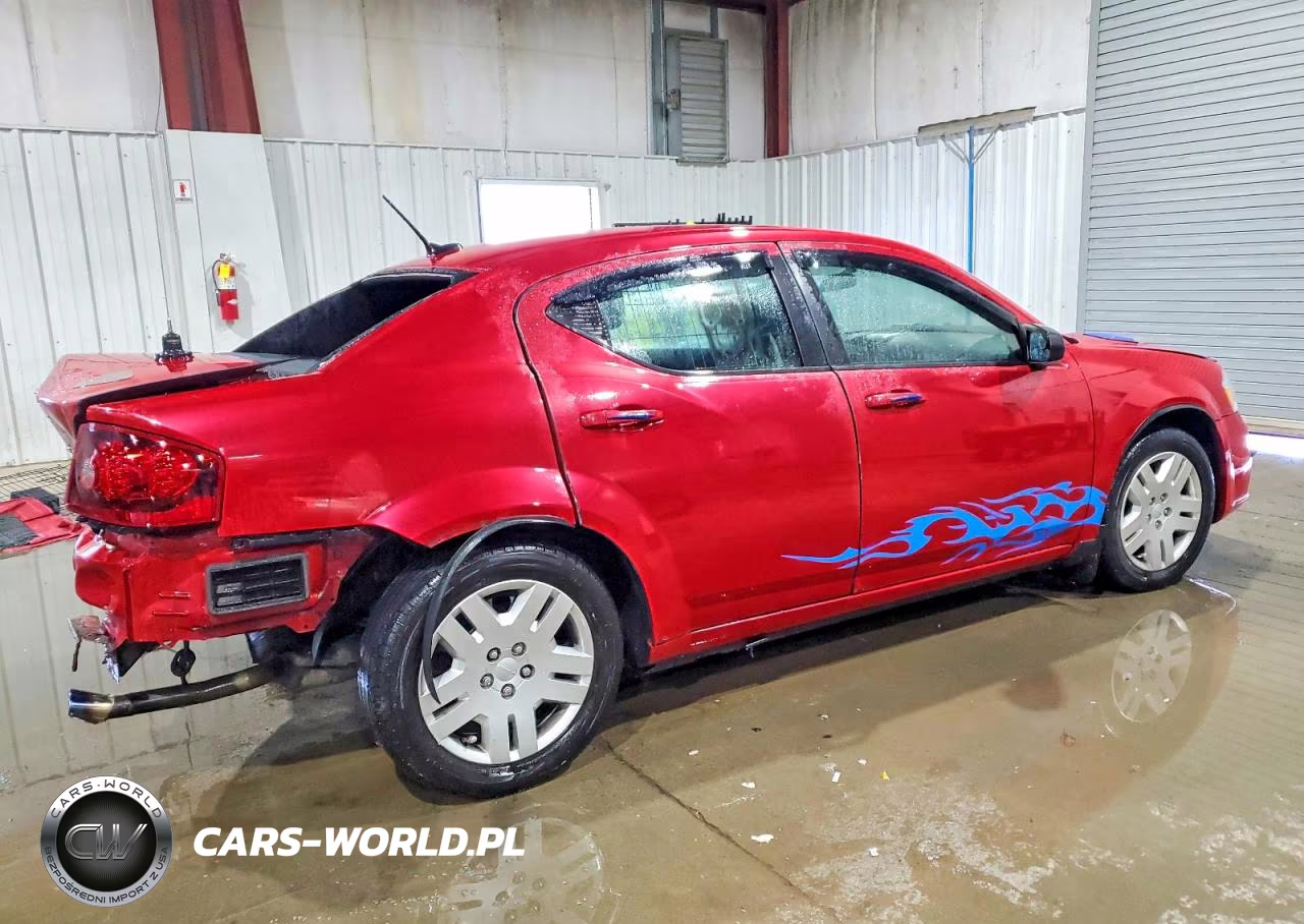 2013 Dodg Avenger Se VIN:1C3CDZAB8DN753388 - 3