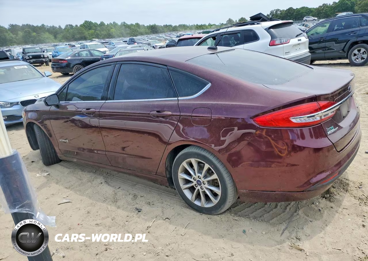 2017 Ford Fusion S Hybrid VIN:3FA6P0UU4HR138399 - 2