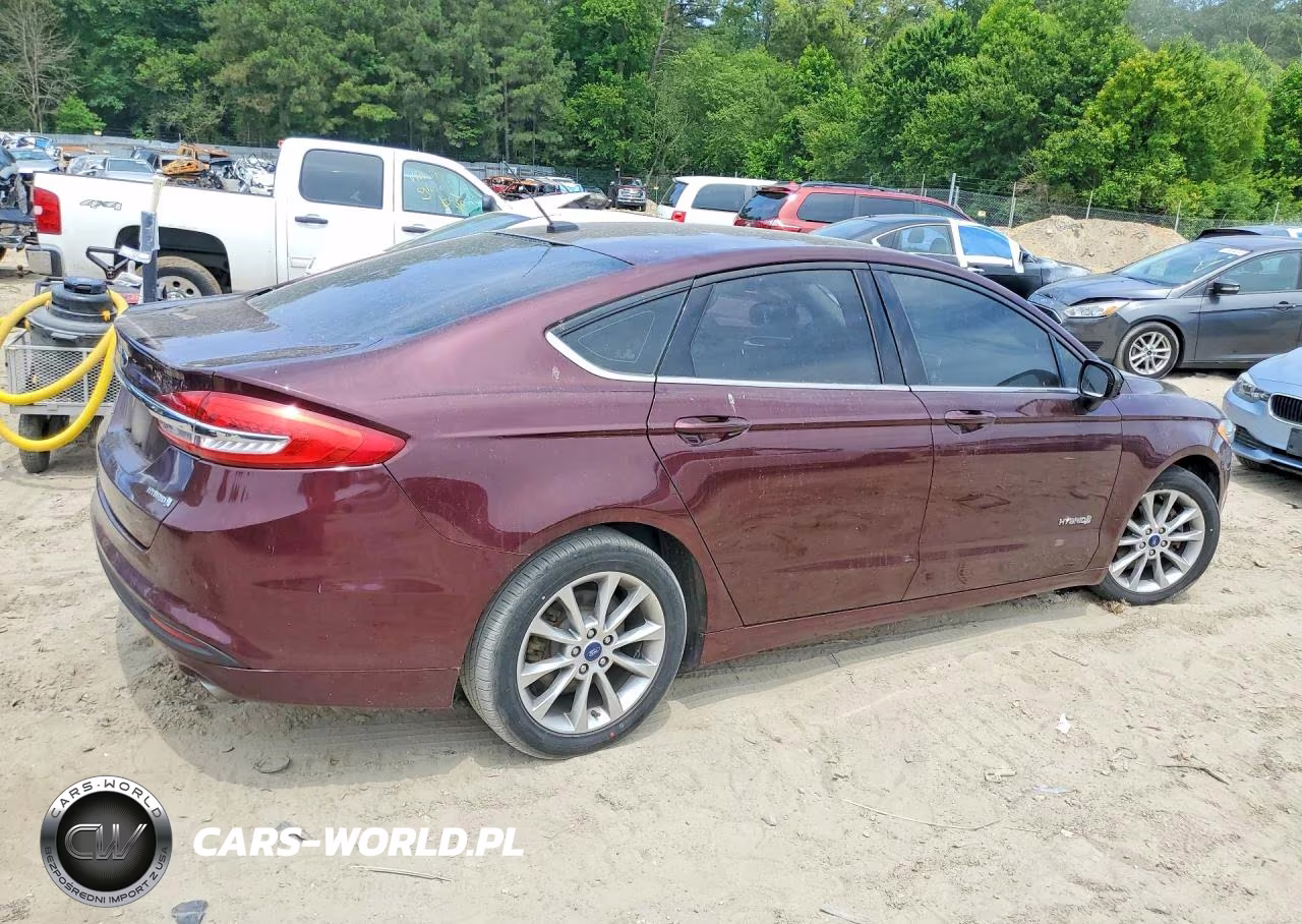 2017 Ford Fusion S Hybrid VIN:3FA6P0UU4HR138399 - 3