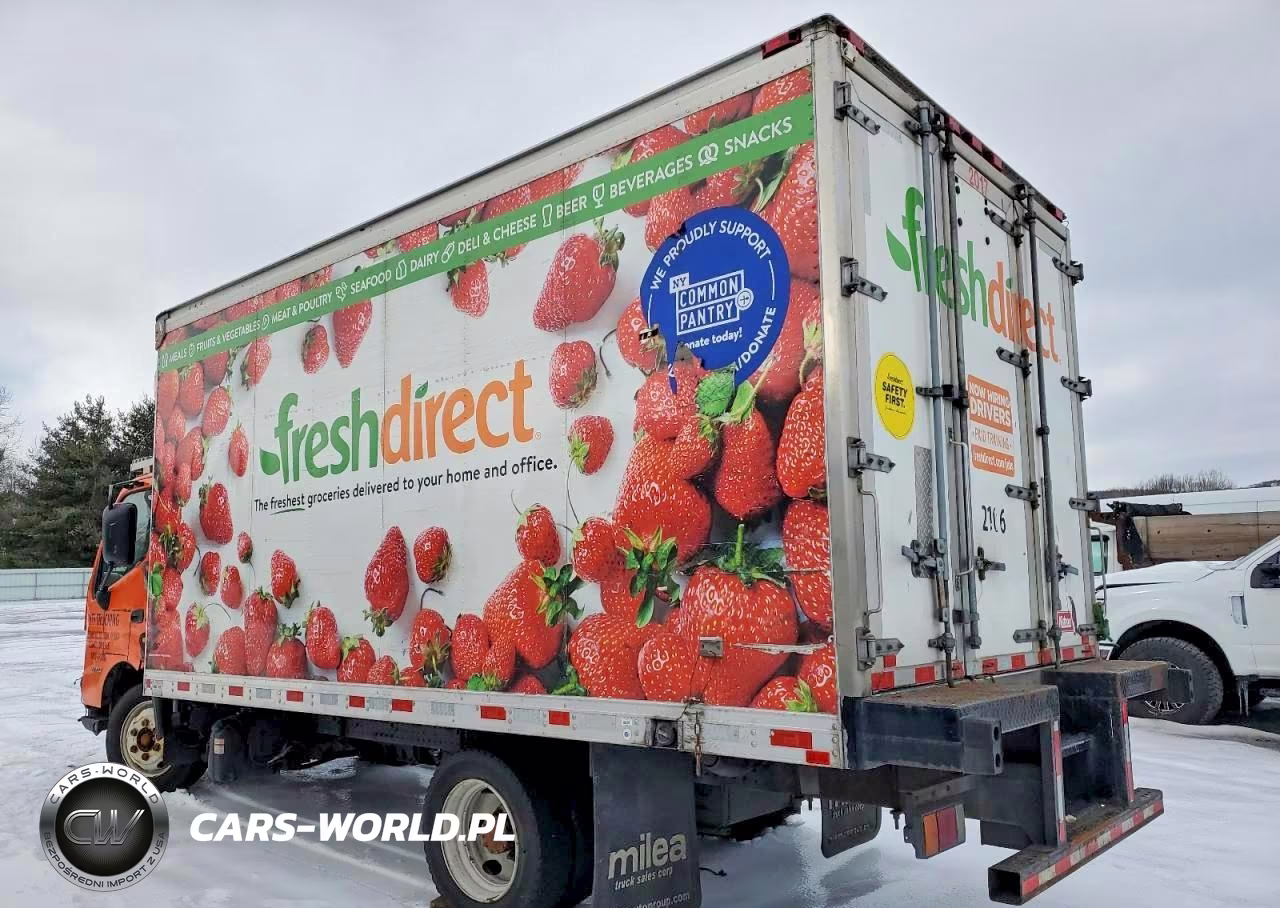 2020 Hino 195 Refrigerated Box Truck VIN:JHHRDM2H5LK009644 - 2