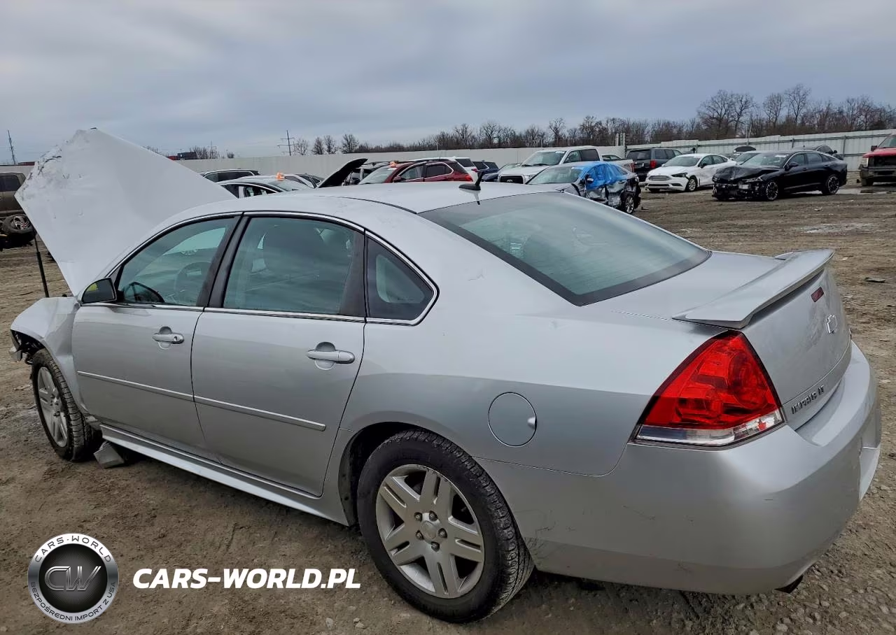 2013 Chevrolet Impala Lt VIN:2G1WB5E36D1168166 - 2