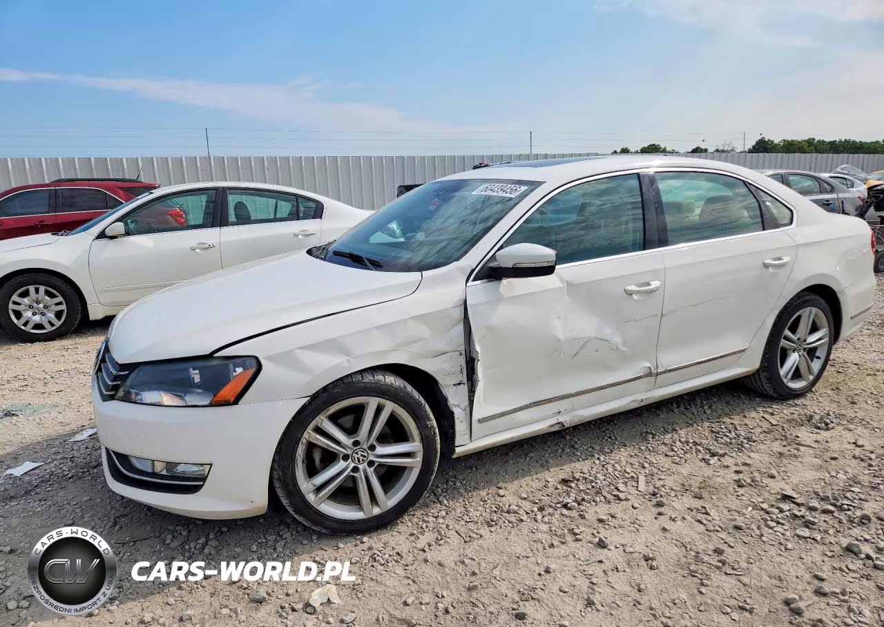 2014 Volkswagen Passat Se VIN:1VWBN7A32EC102527 - 1